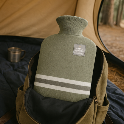 Cozy Heat Bottle with Soft Knit Cover – 2L of Comfort
