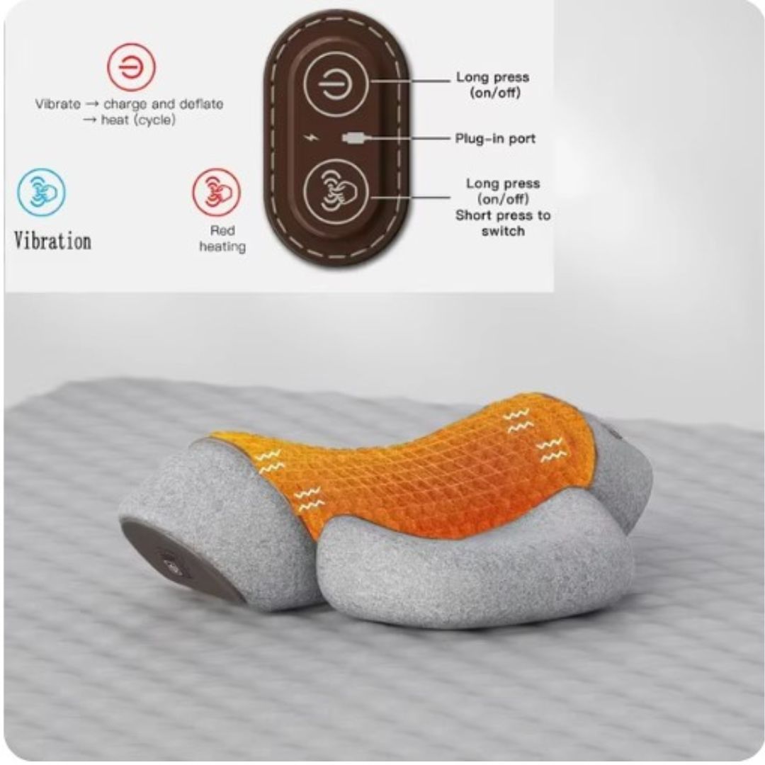 Neck and Back Pain Relief Massager - Experience Relaxation Therapy