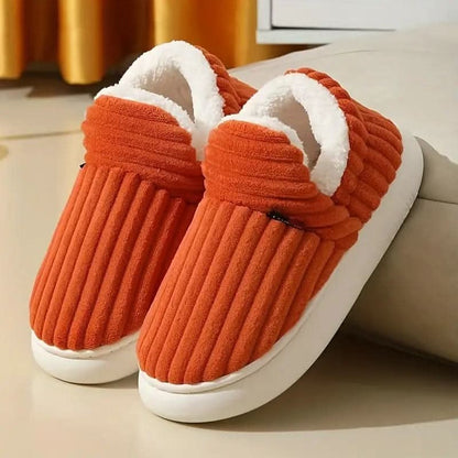 Plush Home Comfort Slipper Boots with Sherpa Lining