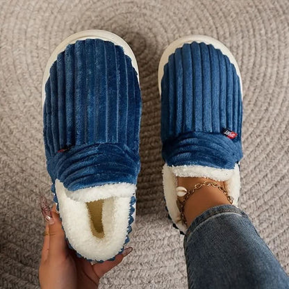 Plush Home Comfort Slipper Boots with Sherpa Lining