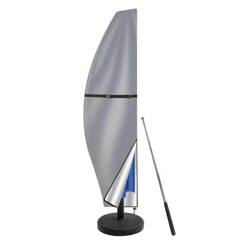 Waterproof Parasol Cover with Zipper – Anti-UV Protection