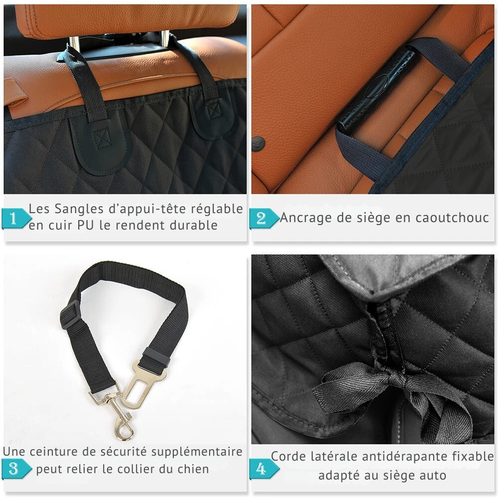 Dog Comfort and Protection Car Cover