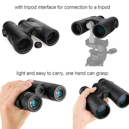 8x32 Waterproof Binoculars with BAK4 Prism - UK