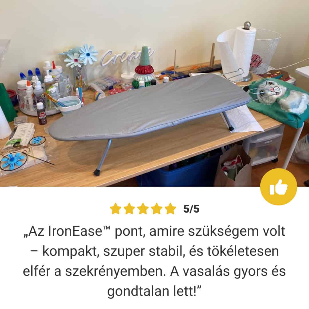 Compact Folding Ironing Board 81×30 cm | Travel-Friendly Design