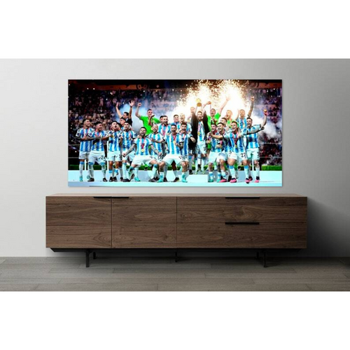 Wall Art of Messi Celebrating World Cup with Argentina National Team