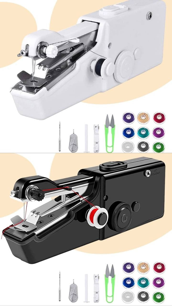 Compact Cordless Sewing Machine for Quick Repairs