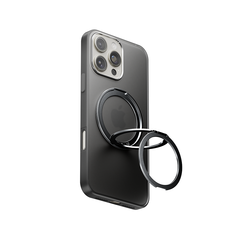 3-in-1 Phone Ring, Stand, and Grip with MagSafe – Sleek Tri-Fold Design