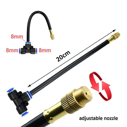 Garden Irrigation System for Efficient Water Use – 70% Savings on Root Hydration