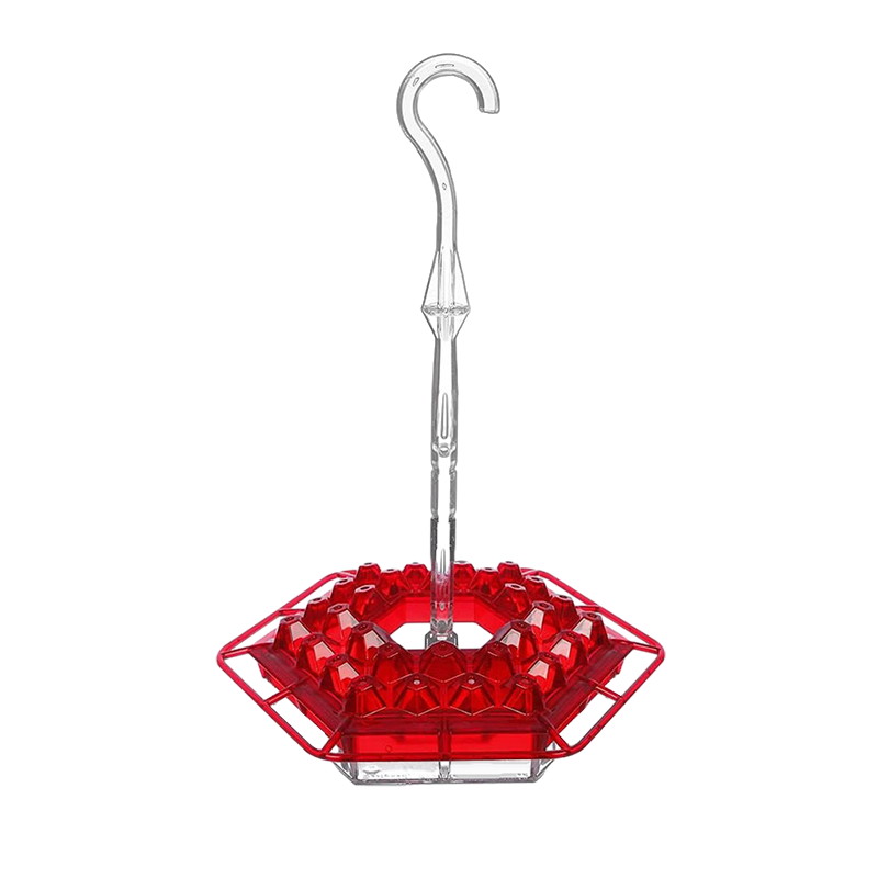 Vibrant Nectar Feeder for Hummingbirds with Easy Access Ports