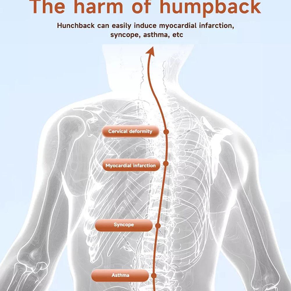 Electronic Posture Corrector with Vibration Sensor for Improved Posture
