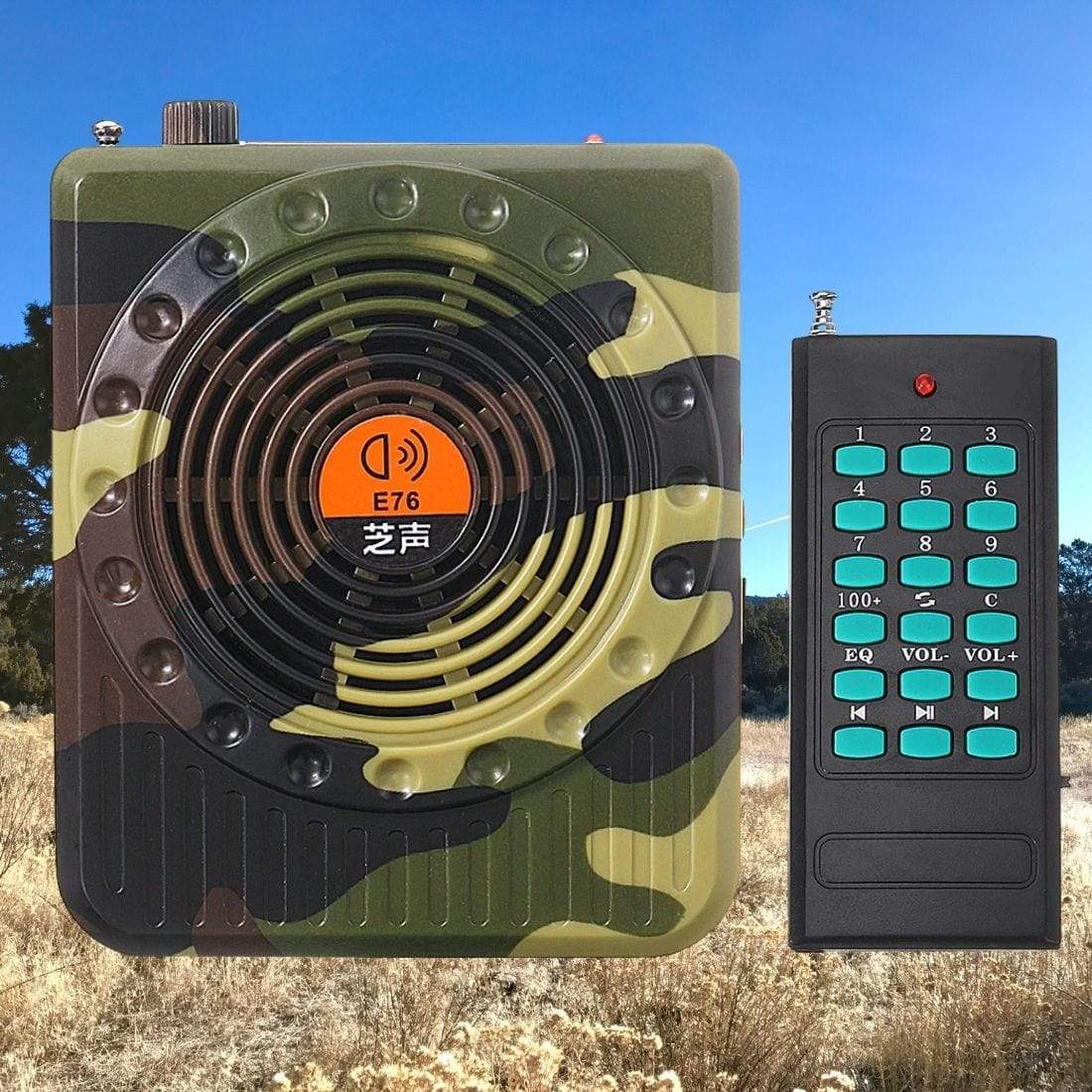 Stealthy Outdoor Remote Bird Sound Repeater