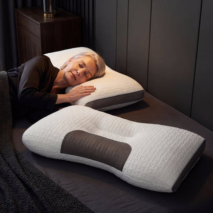 Hybrid Support Pillow for Neck Comfort During Sleep