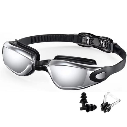 Anti-Fog Swimming Goggles with Leak-Proof Design