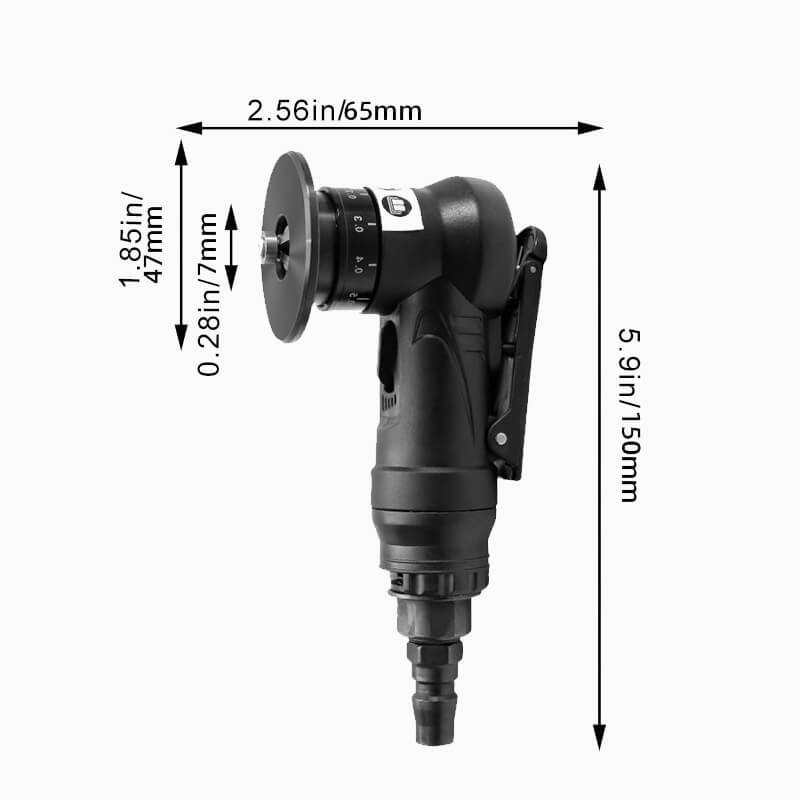 Compact Dual-Purpose Pneumatic Edge Finishing Tool