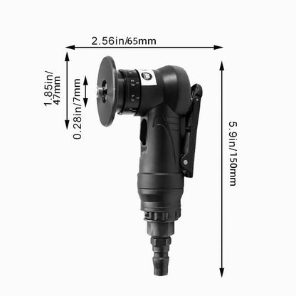 Compact Dual-Purpose Pneumatic Edge Finishing Tool
