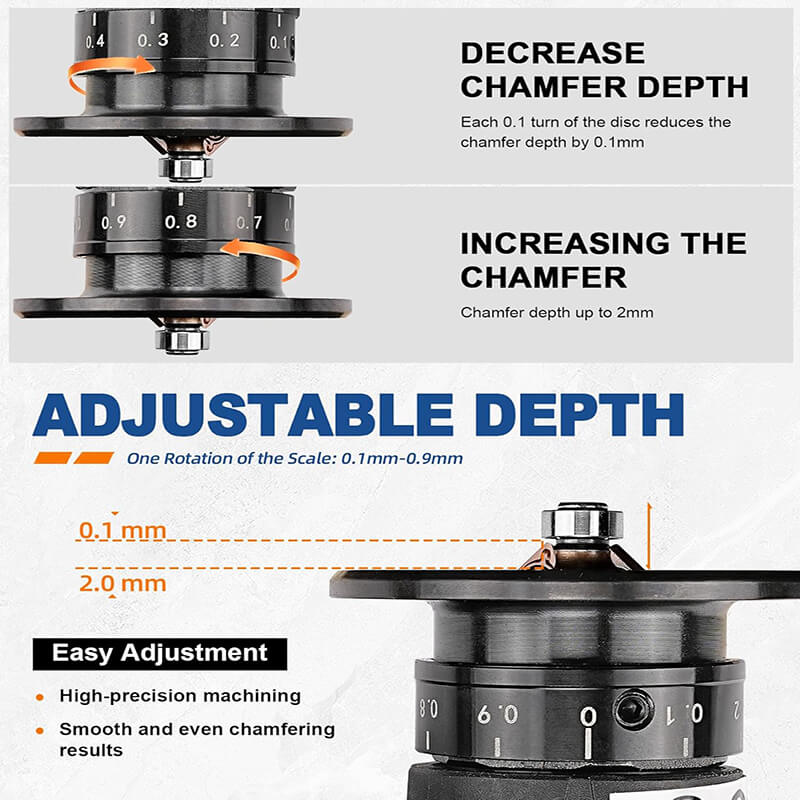 Compact Dual-Purpose Pneumatic Edge Finishing Tool