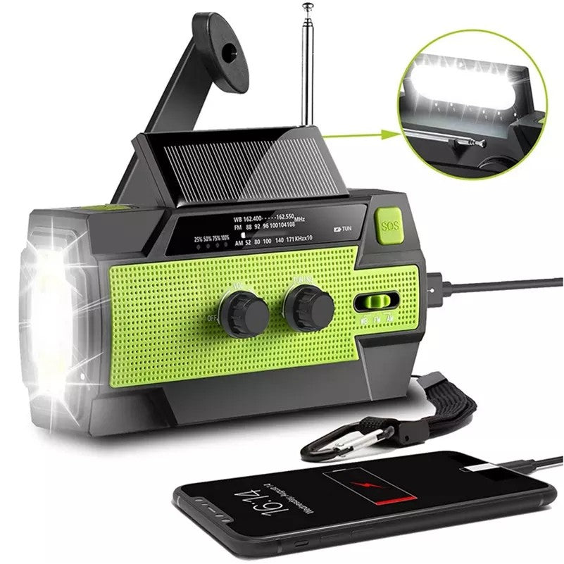 All-in-One Emergency Solar Communication Device