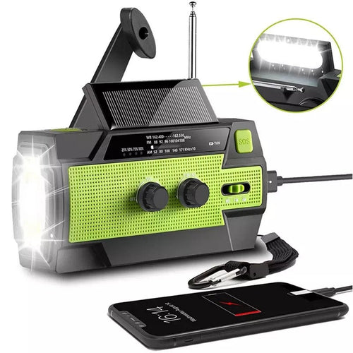 All-in-One Emergency Solar Communication Device