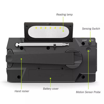 All-in-One Emergency Solar Communication Device
