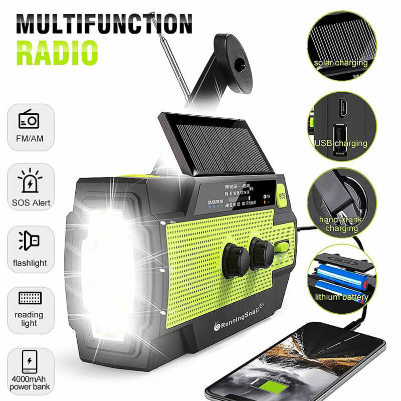 All-in-One Emergency Solar Communication Device