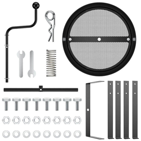 Rotating Soil and Compost Sifter with Metal Frame – Ergonomic Design
