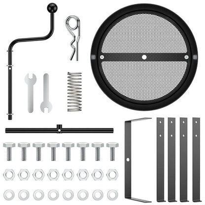 Rotating Soil and Compost Sifter with Metal Frame – Ergonomic Design
