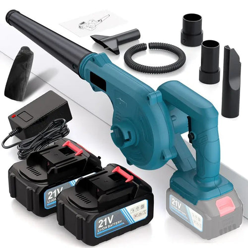Cordless 2-in-1 Leaf Blower and Vacuum for Effortless Cleanup