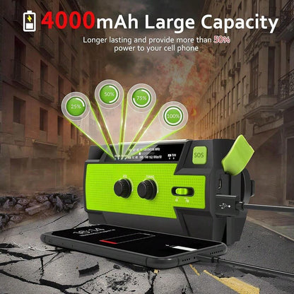 All-in-One Emergency Solar Communication Device