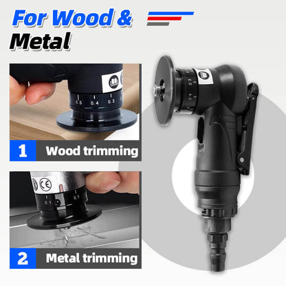 Compact Dual-Purpose Pneumatic Edge Finishing Tool