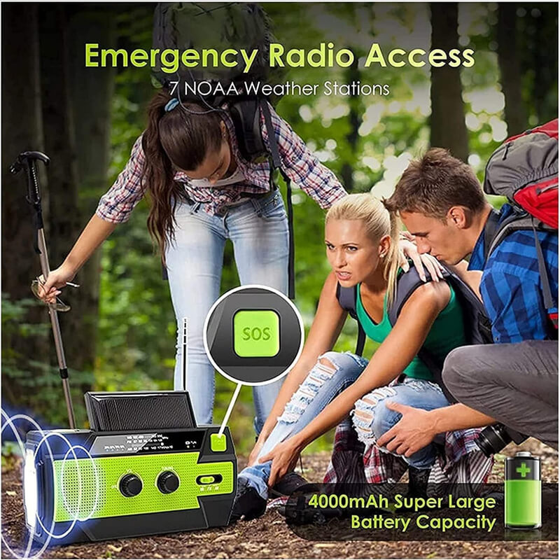 All-in-One Emergency Solar Communication Device