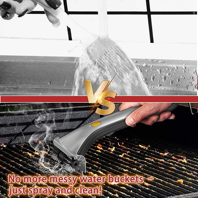 Effortless Electric Grill Cleaning Solution