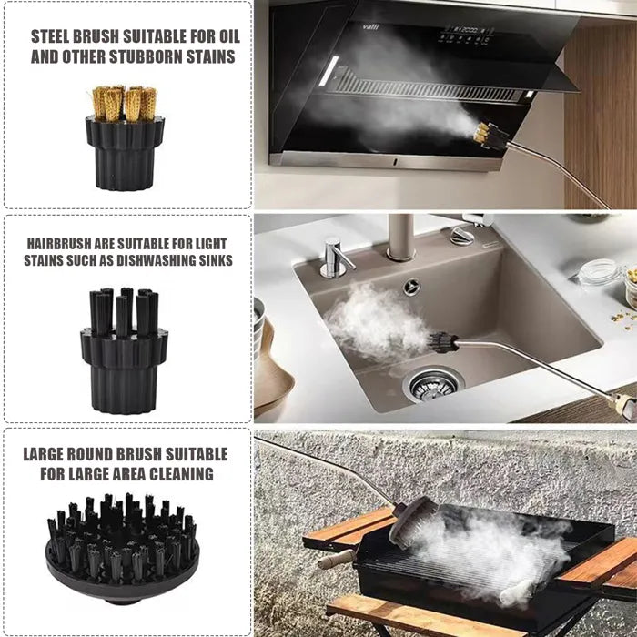 2500W Multi-Purpose Steam Cleaner with Protective Gloves