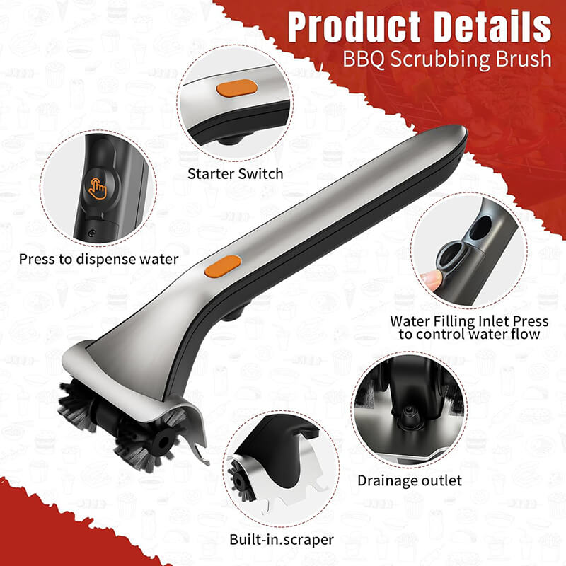 Effortless Electric Grill Cleaning Solution
