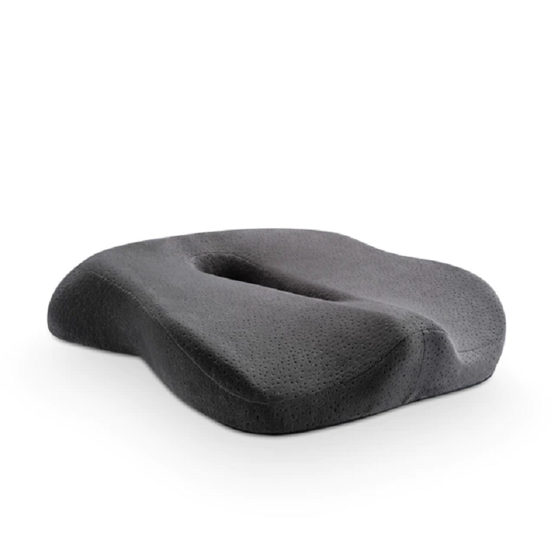 Memory Foam Cushion for Office Chair and Car Seat - Non-Slip Orthopedic
