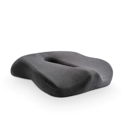 Memory Foam Cushion for Office Chair and Car Seat - Non-Slip Orthopedic
