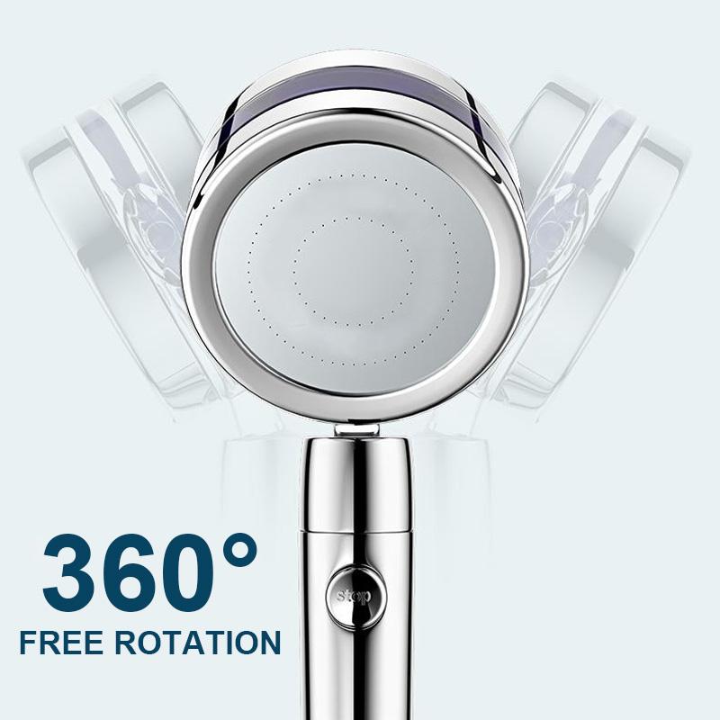 360° Adjustable Spa Shower Head for Ultimate Relaxation