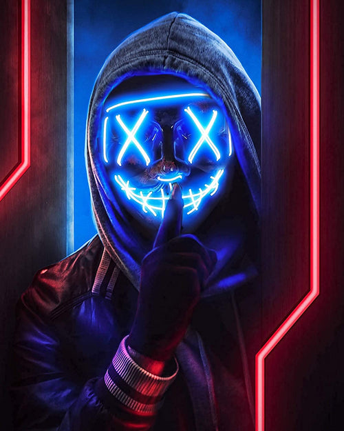 Illuminate Your Halloween with the SpectraGlow Mask