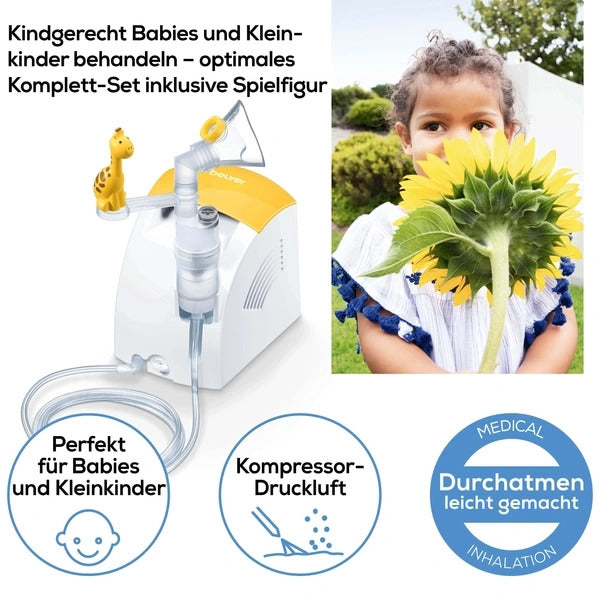 BreatheEasy Pediatric Nebulizer | Compressor System for Kids