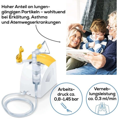 BreatheEasy Pediatric Nebulizer | Compressor System for Kids