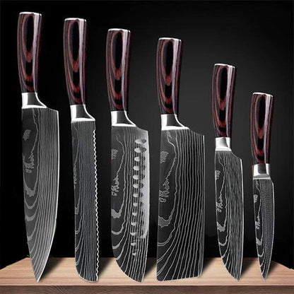 Professional Kitchen Knife Set for Chefs