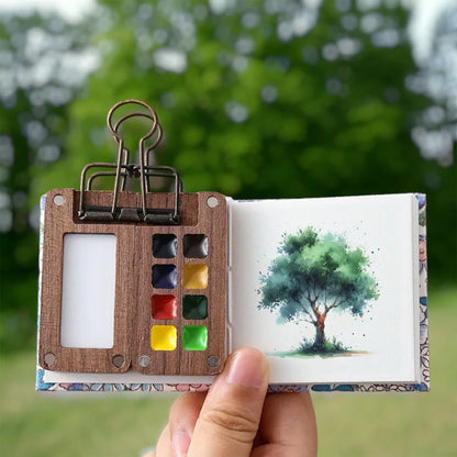Portable Watercolor Art Set | Paint Anywhere, Anytime
