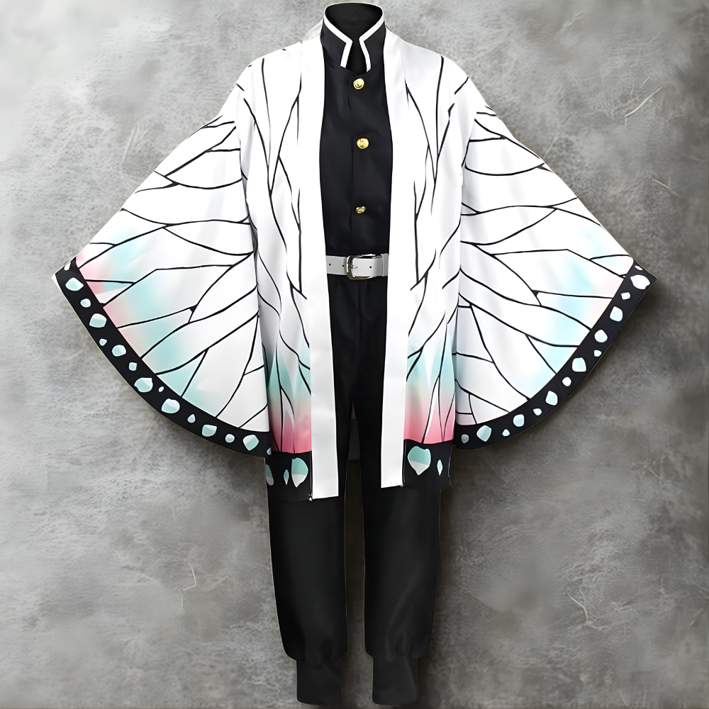 Authentic Japanese Kimono Costume Set for Cosplay Enthusiasts