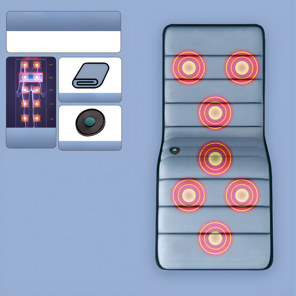 Ultimate Relaxation Mat with Heat & Vibration Therapy