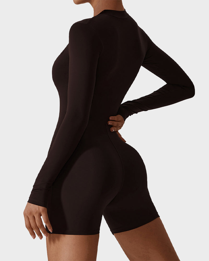 Lightweight Stylish Zip Jumpsuit Shorts | Essential for Comfort and Performance