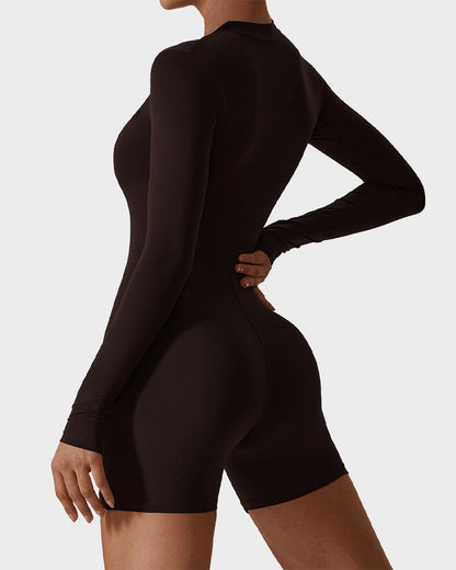 Lightweight Stylish Zip Jumpsuit Shorts | Essential for Comfort and Performance