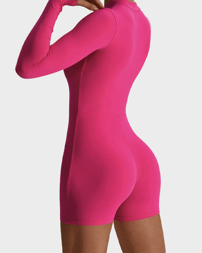 Lightweight Stylish Zip Jumpsuit Shorts | Essential for Comfort and Performance