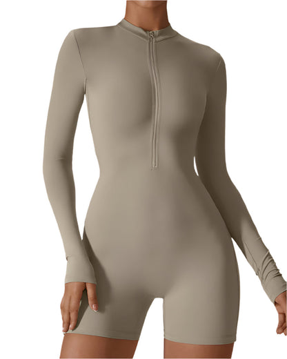 Lightweight Stylish Zip Jumpsuit Shorts | Essential for Comfort and Performance