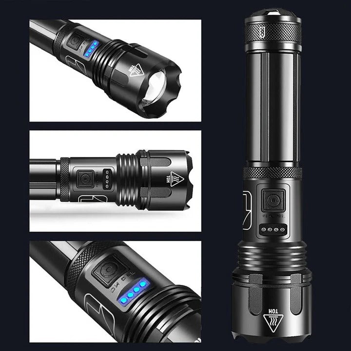 Military-Grade Waterproof Laser Flashlight