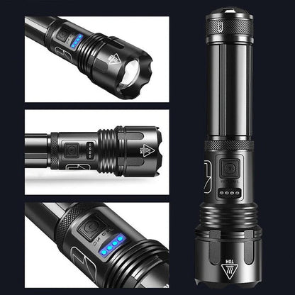 Military-Grade Waterproof Laser Flashlight