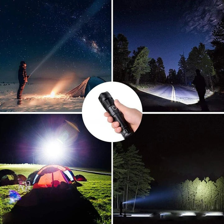 Military-Grade Waterproof Laser Flashlight